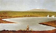Joseph Nawahi Hilo Bay Sweden oil painting artist